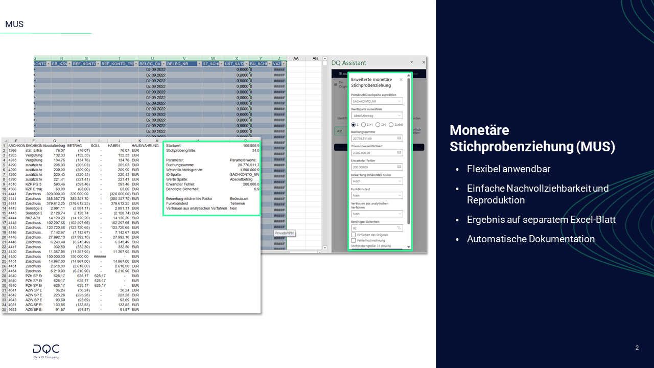 DQ Assistant in Excel