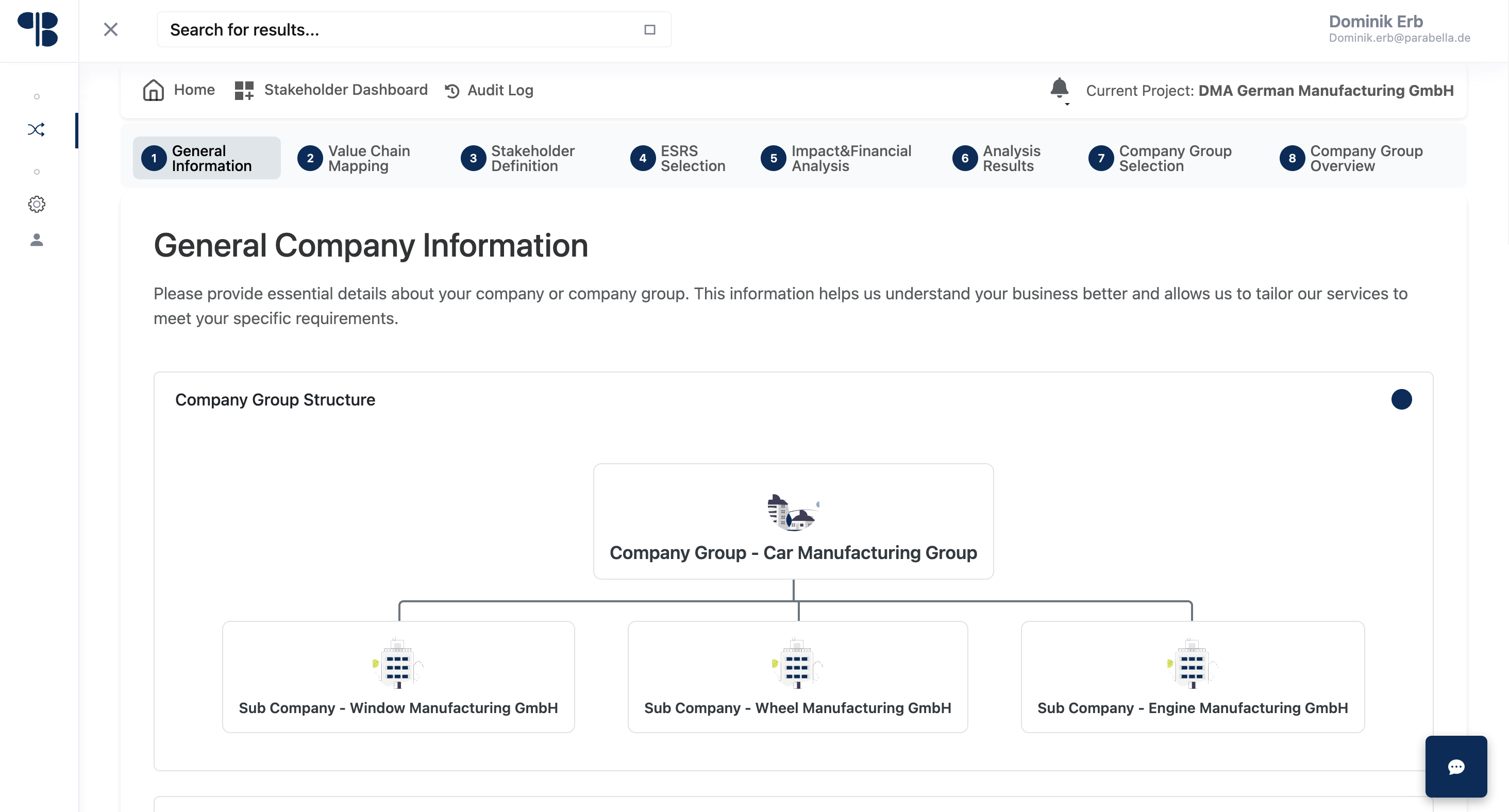 AI-Tool Doppelte Wesentlichkeitsanalyse