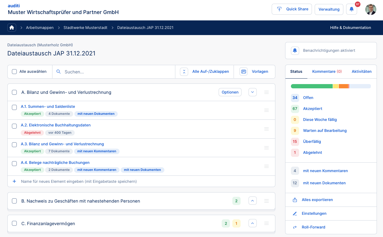 Auditi PBC (Provided by Client)