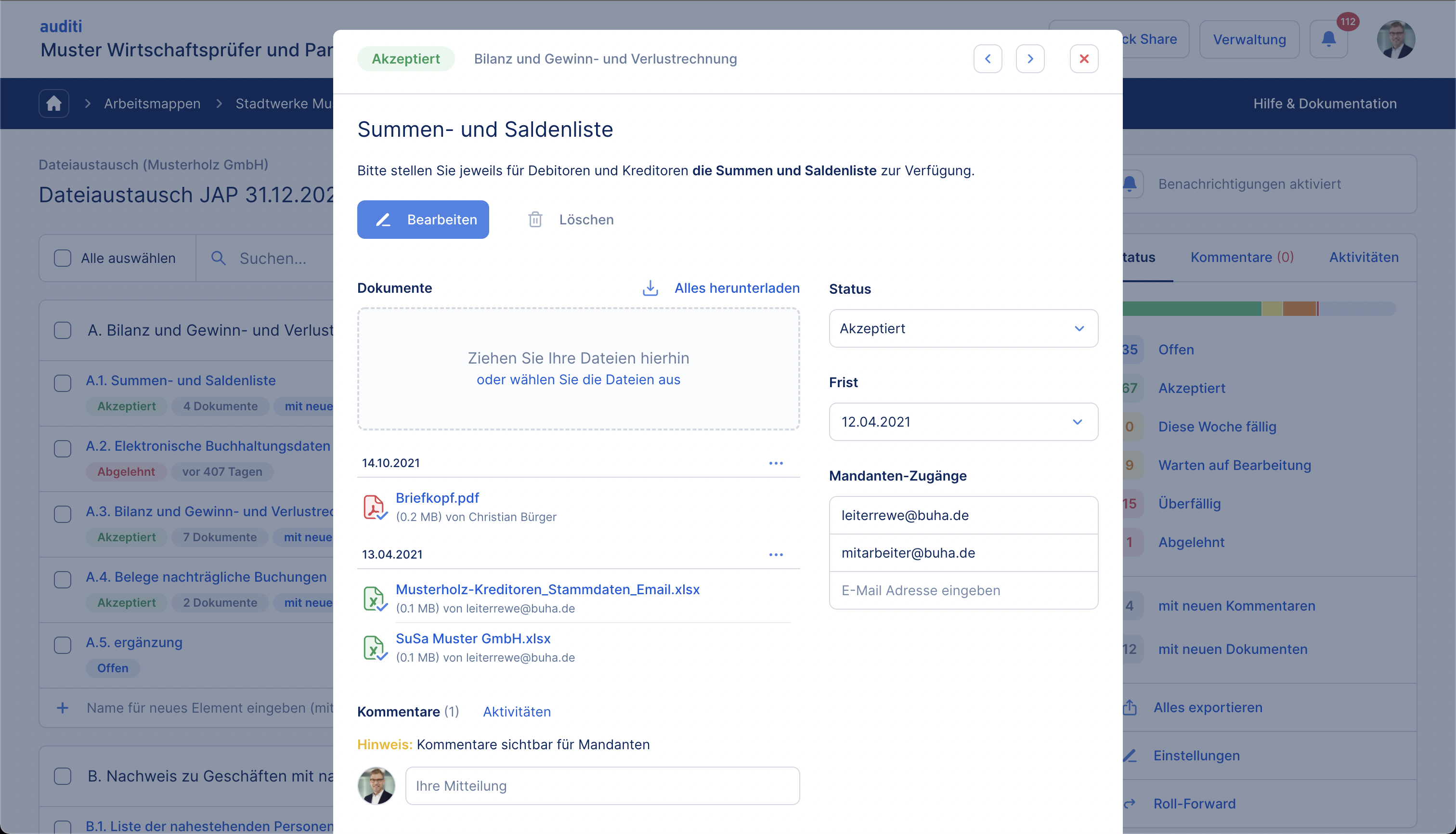 Auditi PBC (Provided by Client)